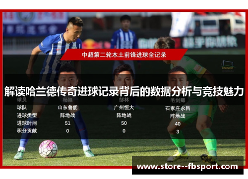 解读哈兰德传奇进球记录背后的数据分析与竞技魅力